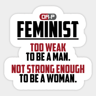 FEMINIST Sticker